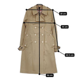 WIM NEELS コットン ベルト付き トレンチコート ベージュ レディース ウィムニールス【中古】5-0803M∞