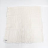 Faliero Sarti 新品 モダールシルク 無地 マフラー ストール ベージュ レディース ファリエロサルティ【中古】5-0918G◎
