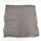 Faliero Sarti モダール カシミヤ 無地 マフラー ストール ブラウン レディース ファリエロサルティ【中古】5-0918G◎