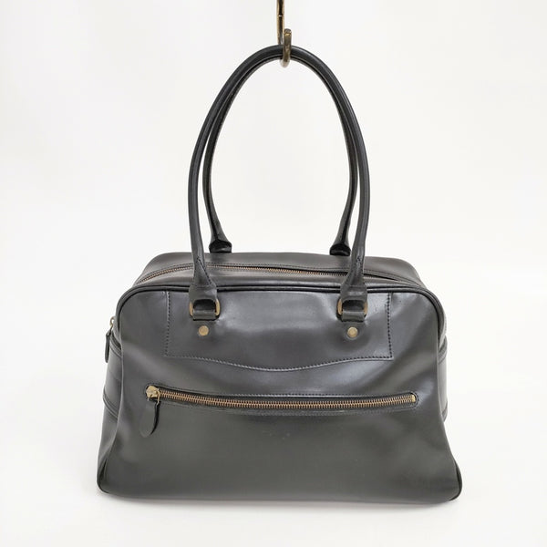 J&M Davidson VIVI レザー ボストンバッグ ブラック レディース ジェイアンドエムデヴィッドソン【中古】5-0808G◎
