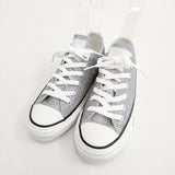 CONVERSE 未使用品 ALL STAR GLITTER OX 5SC380 ローカット サイズ23.5cm スニーカー シルバー レディース コンバース【中古】5-0908G◎
