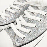 CONVERSE 未使用品 ALL STAR GLITTER OX 5SC380 ローカット サイズ23.5cm スニーカー シルバー レディース コンバース【中古】5-0908G◎