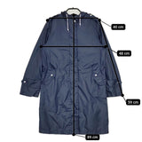 Traditional Weatherwear ナイロン レイン コート ネイビー レディース トラディショナルウェザーウェア【中古】5-0803M∞