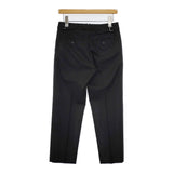 MARGARET HOWELL 578-9142003 ウール サイズ1 日本製 センタープレス パンツ ブラック レディース マーガレットハウエル【中古】5-0707M△