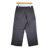 MARGARET HOWELL 578-6142007 リネン サイズ2 パンツ チャコールグレー マーガレットハウエル【中古】5-0707M△