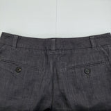 MARGARET HOWELL 578-6142007 リネン サイズ2 パンツ チャコールグレー マーガレットハウエル【中古】5-0707M△