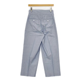 MARGARET HOWELL 578-9143011 HAIRLINE STRIPE COTTON サイズ1 パンツ ブルー ホワイト レディース マーガレットハウエル【中古】5-0707M△