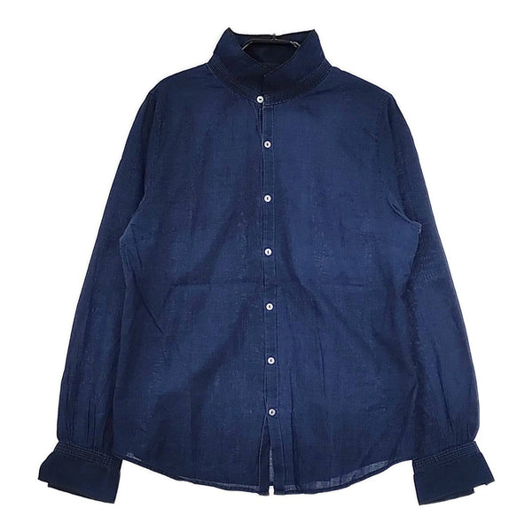 Pal'las Palace コットン サイズ3 インディゴ 日本製 長袖シャツ ネイビー レディース パラスパレス【中古】5-0707M△