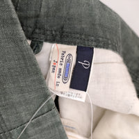 Pal'las Palace リネン サイズ2 ショートパンツ ハーフパンツ ショーツ グリーン レディース パラスパレス【中古】5-0707S△