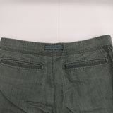 Pal'las Palace リネン サイズ2 ショートパンツ ハーフパンツ ショーツ グリーン レディース パラスパレス【中古】5-0707S△