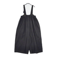 mat quotidien 9601P026191 リネンコットン chambre de charme サイズF パンツ サロペット ブラック レディース マトコテディアン【中古】5-0707M△