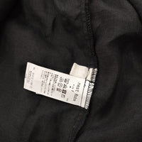 nest Robe ノースリーブ 01212-1186 つけ襟付き リネン セーラーカラー 定価19800円 ブラウス シャツ ブラック レディース ネストローブ【中古】5-0606S△