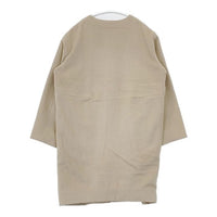 evam eva E173T158 アンゴラノーカラー コート ベージュ レディース エヴァムエヴァ【中古】5-0921T∞