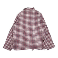 45R/45rpm より杢ネルのカシュクールボレロ 定41800円 ブラウス レッド ホワイト レディース フォーティーファイブアールピーエム【中古】5-0920T♪