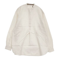 KAPTAIN SUNSHINE Pullover Shirt Finx Cotton Oxford 定価35200円 長袖シャツ 24SS アイボリー メンズ キャプテン サンシャイン【中古】5-0805M♪