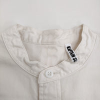 KAPTAIN SUNSHINE Pullover Shirt Finx Cotton Oxford 定価35200円 長袖シャツ 24SS アイボリー メンズ キャプテン サンシャイン【中古】5-0805M♪