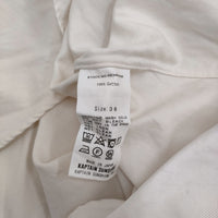 KAPTAIN SUNSHINE Pullover Shirt Finx Cotton Oxford 定価35200円 長袖シャツ 24SS アイボリー メンズ キャプテン サンシャイン【中古】5-0805M♪