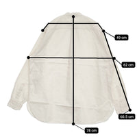 KAPTAIN SUNSHINE Pullover Shirt Finx Cotton Oxford 定価35200円 長袖シャツ 24SS アイボリー メンズ キャプテン サンシャイン【中古】5-0805M♪
