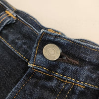 LENO & CO. ハイウエスト テーパードデニム 赤耳 コットン L2001-J006 デニムパンツ ネイビー レディース リノ【中古】5-0714G∞