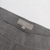 MARGARET HOWELL 578-8132003 プリーツ PUPPYTOOTH WOOL BLEND スカート ブラック ホワイト レディース マーガレットハウエル【中古】5-0714M∞