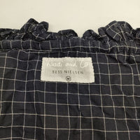 Khadi and Co フリルチュニック インド製 コットン チュニック 23SS ネイビー レディース カディ アンド コー【中古】5-0619M∞