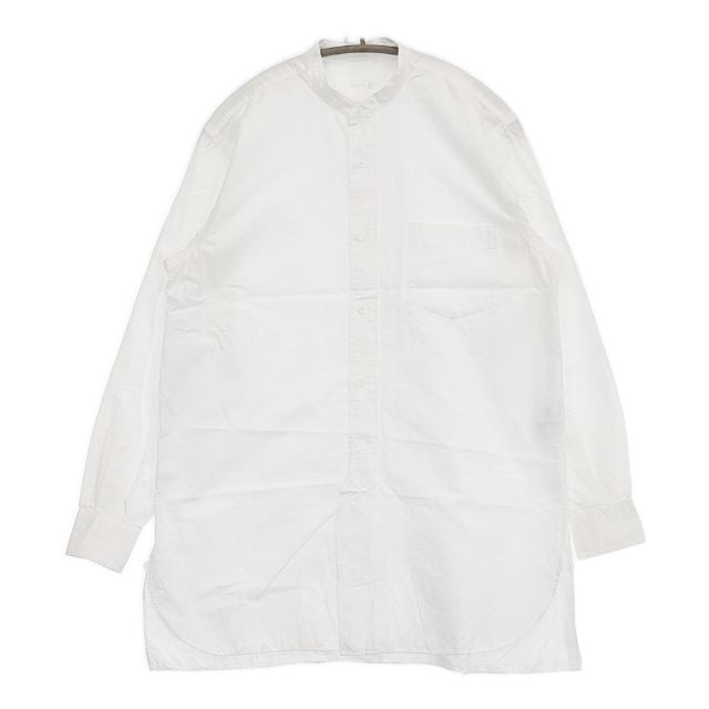 COMORI 長袖シャツ ホワイト　サイズ1 COMOLI コモリ 長袖シャツ W03-02001 ホワイト サイズ：1