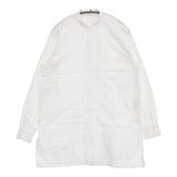 COMOLI W03-02002 バンドカラー コットン サイズ0 長袖シャツ ホワイト レディース コモリ【中古】5-0714M∞