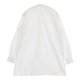 COMOLI W03-02002 バンドカラー コットン サイズ0 長袖シャツ ホワイト レディース コモリ【中古】5-0714M∞
