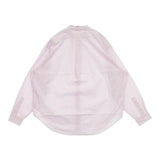Shinzone DADDY SHIRTS 定価19580円 23SMSBL05 ストライプ 長袖シャツ ピンク ホワイト レディース シンゾーン【中古】5-0714M∞