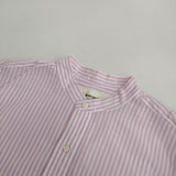 Shinzone DADDY SHIRTS 定価19580円 23SMSBL05 ストライプ 長袖シャツ ピンク ホワイト レディース シンゾーン【中古】5-0714M∞