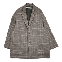 JOURNAL STANDARD LUXE グランマチェックジャケット 定価41800円 22AW グレー レディース ジャーナルスタンダード ラックス【中古】5-0920T♪