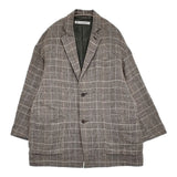 JOURNAL STANDARD LUXE グランマチェックジャケット 定価41800円 22AW グレー レディース ジャーナルスタンダード ラックス【中古】5-0920T♪