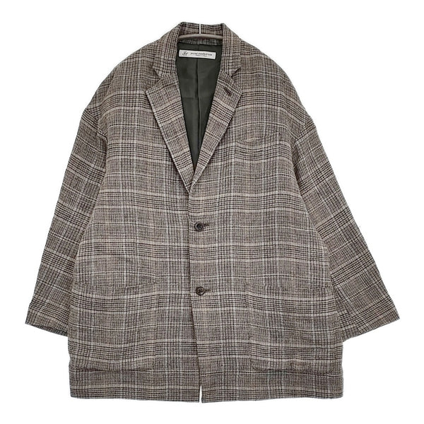 JOURNAL STANDARD LUXE グランマチェックジャケット 定価41800円 22AW グレー レディース ジャーナルスタンダード ラックス【中古】5-0920T♪