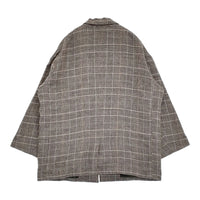 JOURNAL STANDARD LUXE グランマチェックジャケット 定価41800円 22AW グレー レディース ジャーナルスタンダード ラックス【中古】5-0920T♪