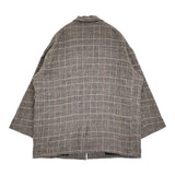 JOURNAL STANDARD LUXE グランマチェックジャケット 定価41800円 22AW グレー レディース ジャーナルスタンダード ラックス【中古】5-0920T♪