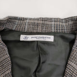 JOURNAL STANDARD LUXE グランマチェックジャケット 定価41800円 22AW グレー レディース ジャーナルスタンダード ラックス【中古】5-0920T♪