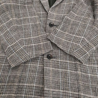JOURNAL STANDARD LUXE グランマチェックジャケット 定価41800円 22AW グレー レディース ジャーナルスタンダード ラックス【中古】5-0920T♪