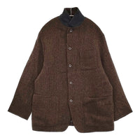 JOURNAL STANDARD LUXE ヘリンツィードジャケット 定価44000円 テーラード ブラウン レディース ジャーナルスタンダード ラックス【中古】5-0920T♪