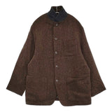 JOURNAL STANDARD LUXE ヘリンツィードジャケット 定価44000円 テーラード ブラウン レディース ジャーナルスタンダード ラックス【中古】5-0920T♪