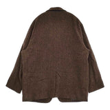 JOURNAL STANDARD LUXE ヘリンツィードジャケット 定価44000円 テーラード ブラウン レディース ジャーナルスタンダード ラックス【中古】5-0920T♪