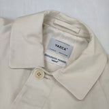 YAECA 63502 コットンナイロン スタンダード ステンカラーコート ライトベージュ L.BEIGE レディース ヤエカ【中古】5-0927M∞
