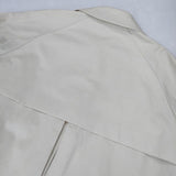 YAECA 63502 コットンナイロン スタンダード ステンカラーコート ライトベージュ L.BEIGE レディース ヤエカ【中古】5-0927M∞