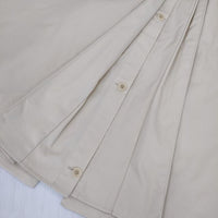 YAECA 63502 コットンナイロン スタンダード ステンカラーコート ライトベージュ L.BEIGE レディース ヤエカ【中古】5-0927M∞