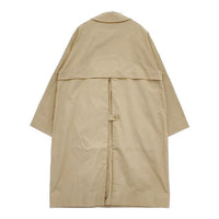 YAECA 69501 コットンナイロン スタンダード ステンカラーコート ベージュ KHAKI レディース ヤエカ【中古】5-0927M∞