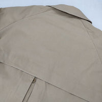 YAECA 69501 コットンナイロン スタンダード ステンカラーコート ベージュ KHAKI レディース ヤエカ【中古】5-0927M∞