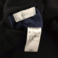 KIJI リバーシブルジャケット 中綿 サイズ1 BBZ1012508A0005 ブルゾン カーキ ネイビー レディース キジ【中古】5-0920T♪