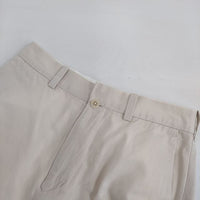 YAECA チノクロス チノパンツ ベージュ レディース ヤエカ【中古】5-0714G∞