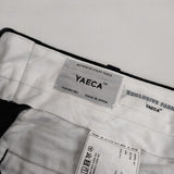 YAECA 草木染め チノクロス 62604 チノパンツ KUSAKI NAVY ネイビー レディース ヤエカ【中古】5-0714G∞