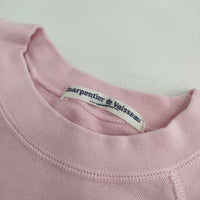 Charpentier de Vaisseau コットン トレーナー スウェット ピンク レディース シャルパンティエドゥヴェッソ【中古】5-0714M∞