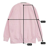 Charpentier de Vaisseau コットン トレーナー スウェット ピンク レディース シャルパンティエドゥヴェッソ【中古】5-0714M∞
